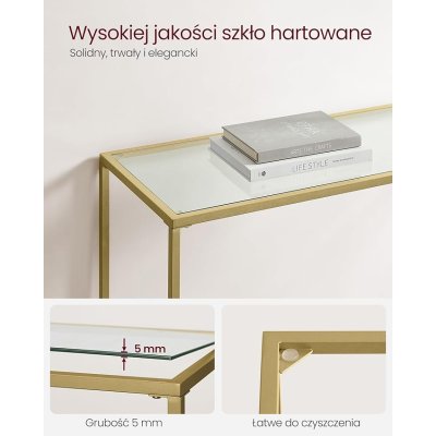   INDUSTRIAL Stolik konsolowy