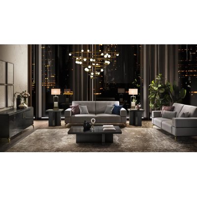  Sofa Meridiana 3-osobowa z poduszkami
