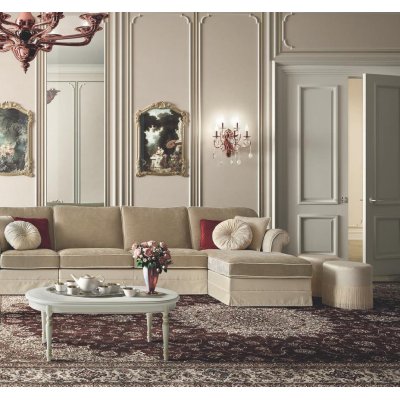  TREVISO Elegancka włoska sofa 3 osobowa z funkcją spania