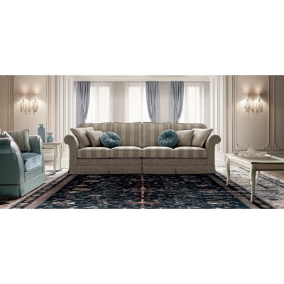 TREVISO Elegancka włoska sofa 3 osobowa z funkcją spania