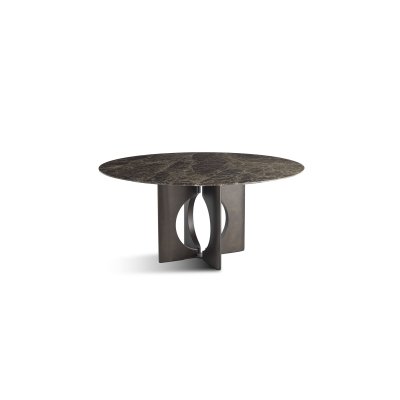 BRION Round luksusowy stół okrągły marmur | włoski design
