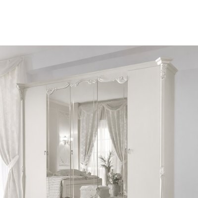  PUCCINI- wloska szafa klasyczny design biała szafa