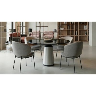 MARIEN Round luksusowy stół okrągły marmur | włoski design