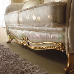 LOUNGE - luksusowa sofa 3 os. z funkcją spania z kolekcji Donatello, cat CG włoskie meble stylowe