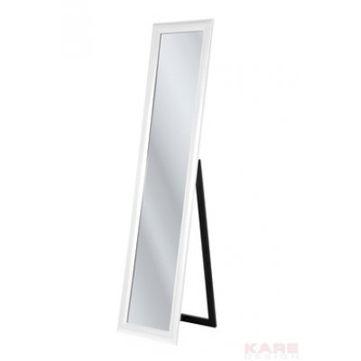 Modern Living  lustro białe stojące z kolekcji Kare Design