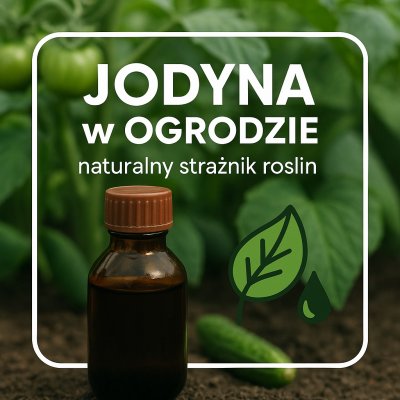 🌱Jodyna – mała kropla, wielka moc w ogrodzie